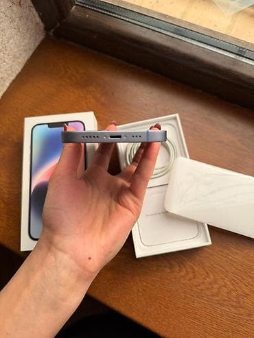 IPhone 14, 128 GB, Blue Titanium lalafo.az -da IPhone 14, 128 GB, Blue Titanium