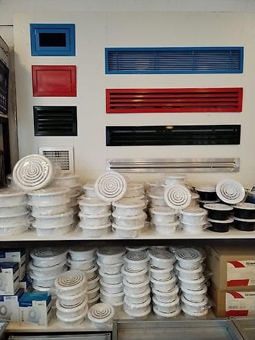Restoran, kafe avadanlığı: Havalandırma avadanlıqları və aksesuarları - Mərkəzdənqaçma, kanal və — 1