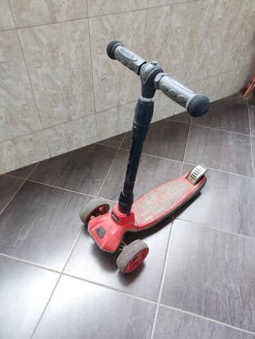трюковой самокат в бишкеке: 3 təkərli model Qatlanan İşıqlı və enli təkərlər Yükgötürmə — 3
