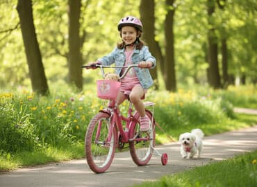 velosiped sekilleri qiz ucun: İki təkərli Uşaq velosipedi 16" — 1