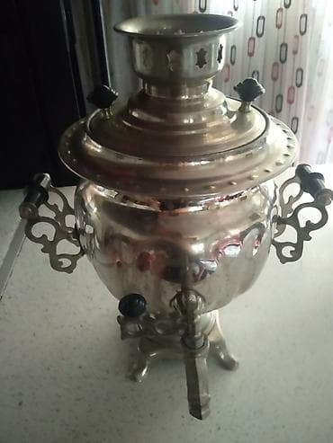 qedim samovar: Samovar elektrik Rusiya 120 AZN — 1