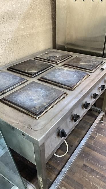 Professional sobalar: Peşəkar elektrik sobası – 6 gözlü - Tip: Sənaye/iaşə üçün elektrik — 1