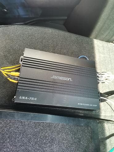 səs gucləndirci: Avtomobil üçün komplekt audio sistemi - 2 ədəd gücləndirici: - — 4