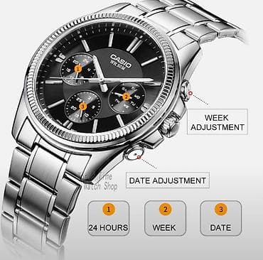 Смарт браслеты: Новый, Наручные часы, Casio, цвет - Серебристый — 7