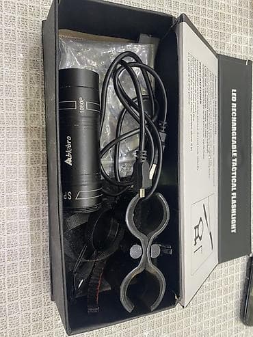 ТВ и видео: Ablebro SPORD silindrik mini aksiya kamerası Silaha bağlamaq üçün — 8