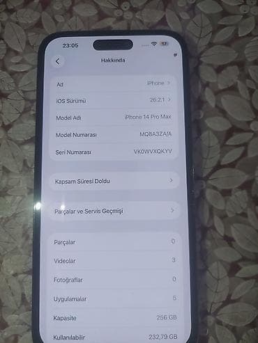 apple dubay: IPhone 14 Pro Max, 256 GB, Qara — 3