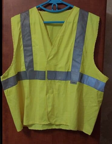 qaqa geyimi: Təhlukəsizlik jiletləri.Yeni Razmer:XXL /2 ədəd var. Sarı və Narıncı — 1