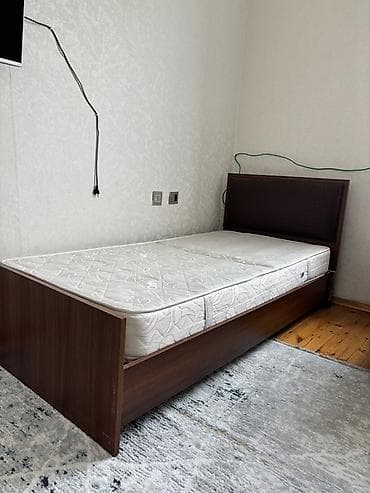 Yeni, Təknəfərlik çarpayı, Bazasız, Matras ilə, Siyirməsiz — 2