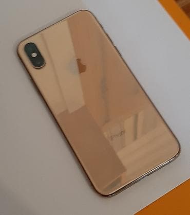 iphome 13 pro max: IPhone Xs, 256 GB, Qızılı, Simsiz şarj, Face ID — 2