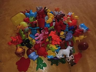 mini atv: Kinder Ozmo ve fergli oyuncaglar 1i 1M. bezileri 50qep. Məhsul — 1