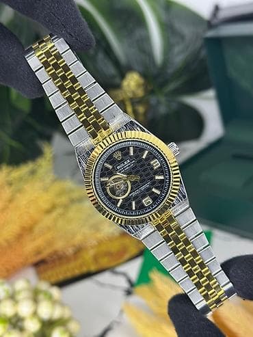 metbex saatlari: Qol saatı, Rolex, rəng - Qızılı — 8