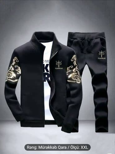 qaqa dəsti: Мужской спортивный костюм — 3