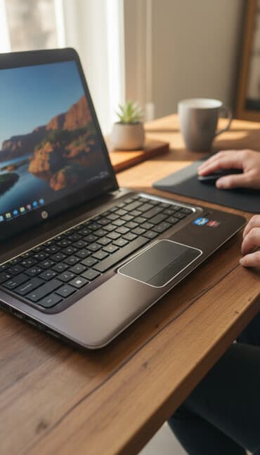 hp notebook fiyatları: HP Pavilion dm4 seriyalı noutbuk ilk Sahibiyem Sekilde gorunendir — 1