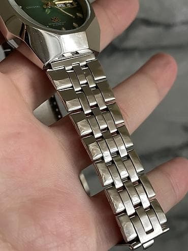 Б/у, Наручные часы, Orient, цвет - Зеленый — 6