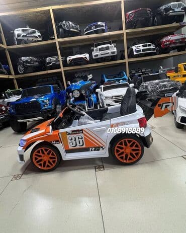 ucuz uşaq maşınları: Stokda İdman Avtomobili Volkswagen Polo K8 mavi və narıncı rənglərdə! — 1