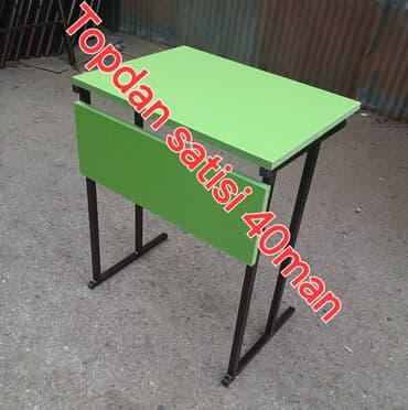 komputer stolu satisi: Kompüter masası, Yeni, Açılmayan, MDF, Dördbucaq masa — 2