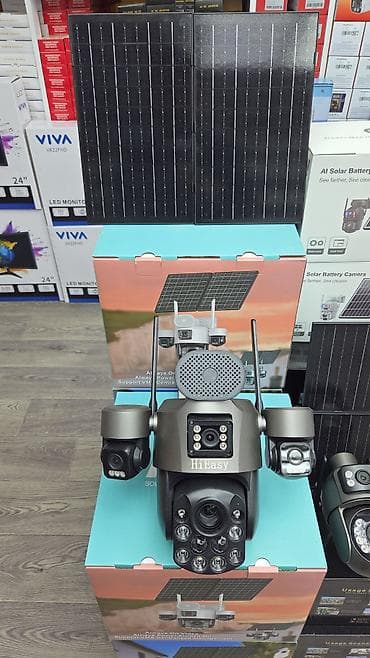 wifili kamera: Günəş enerjisi ilə işləyən HiEasy smart təhlükəsizlik kamerası - — 1
