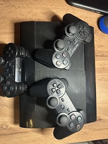 playstation 3 irşad telecom: Sony PlayStation 3 (PS3) Super Slim oyun konsolu(PROSHUVKASIDA VAR 20+ — 5