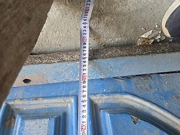 qapi plastik: 2 ədəd dəmir qapılar çox keyfiyyətli çərçivəsi şvellerdən qapılar — 5