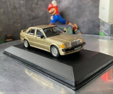 metbex tavan modelleri: Коллекционная модель Mercedes-Benz 190E 2.3 16V W201 gold 1984 EDICOLA — 14