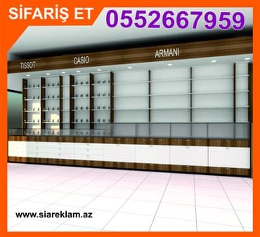 Ofis mebeli: Stend vitrinlərinin yığılmsı — 3