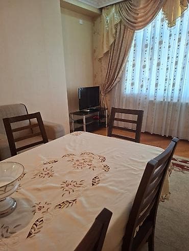 Klassik üslubda tam mebel və tekstil ilə komplektləşdirilmiş qonaq — 5