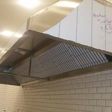 İctimai iaşə obyektləri üçün peşəkar mətbəx havalandırma başlığı