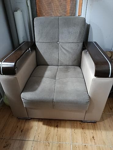 josefin divan: İşlənmiş, Di̇van-kravat, 2 kreslo, Bazalı, Açılan — 2