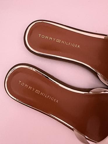 Basanoşka və səndəllər: Tommy Hilfiger, Ölçü: 37, rəng - Ağ, Yeni — 2