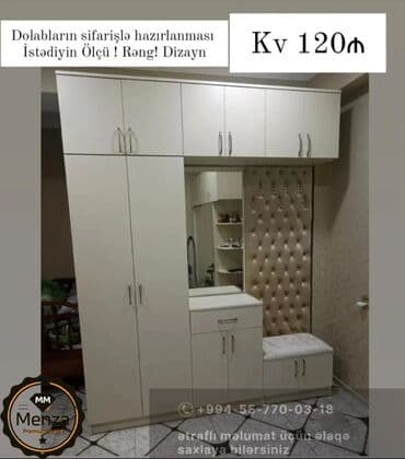 dehliz ucun oboylar: Yeni, Açılan, 4 qapılı Düz dolab, Dəhliz dolabı, Rusiya — 6