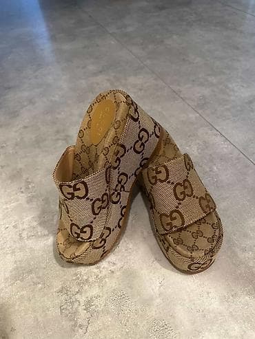 botinkalar 39: 1:1 kopyadi Qadın platforma sandaleti - Model: Açıq burunlu, iki — 1