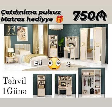 baza yataq: Yataq otağı mebeli — 1