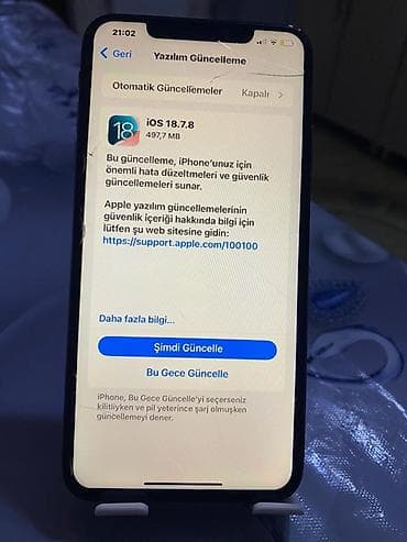 a34 ekran: IPhone Xs Max, 64 ГБ, Золотой, Face ID — 3