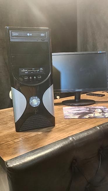 ✅️ CPU - Core Quad ✅️ Ram - 4GB DDR3 ✅️ HDD - 320GB Monitor Samsung — 4
