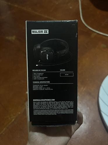 marshall major v: Marshall Major IV Bluetooth qulaqlıq - 80+ saatadək simsiz istifadə — 6