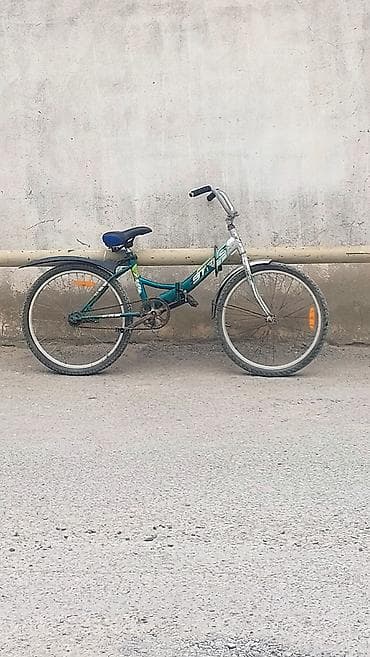 24 velosiped: Uşaq/yeniyetmə velosipedi – STELS brendi, 24" təkər ölçüsü. - Rəng — 2