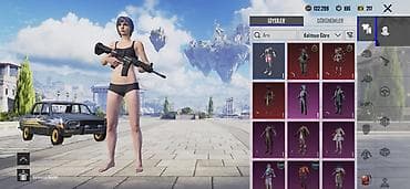 baş: PUBG Mobile hesabı – yüksək səviyyəli əşyalar və statistika - — 2