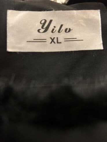 hicablı geyim: XL — 2