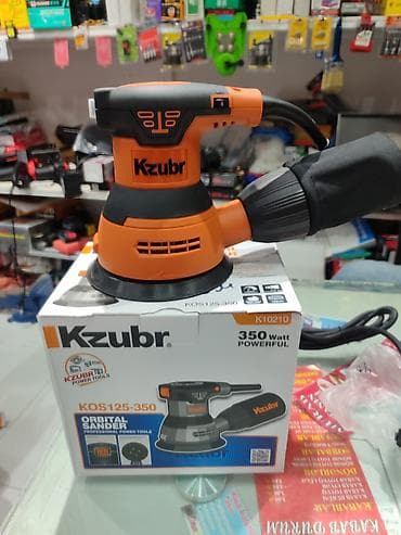 Kzubr KOS125-350 Orbital Sander - Güc: 350 W - Model: K10210 /