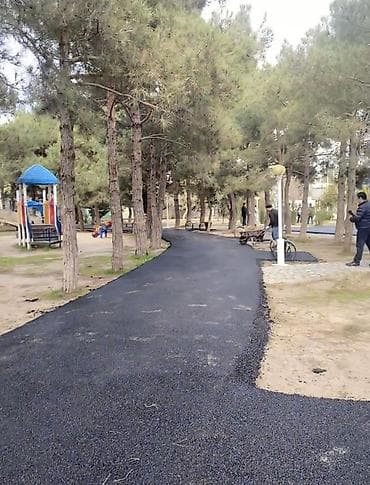 yeni ilə aid əl işləri: Asfaltlama xidməti - Hər ölçüdə ərazi üçün asfalt döşəmə: həyət, park — 7
