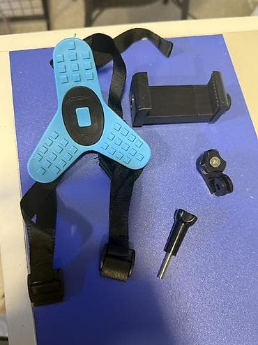 moto 360: Motosiklet dəbilqəsi üçün ağız hissəsinə quraşdırılan telefon tutacağı — 1