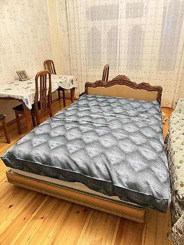 gence qapi: İkinəfərlik çarpayı, Bazasız, Matras ilə, Siyirməsiz — 5