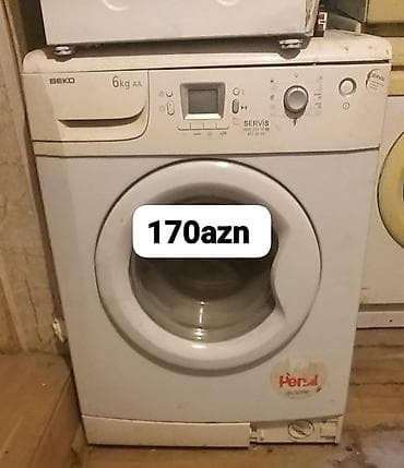 Elektronika: Paltaryuyan maşın Beko, 6 kq, Avtomat, Qurutmasız, Kredit yoxdur — 1