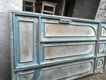 Maye divar kağızları: İşlənmiş Dəmir Həyət darvazası, Siyirmə, 3 m, Mexaniki, rəng - Mavi, Kredit yoxdur — 3