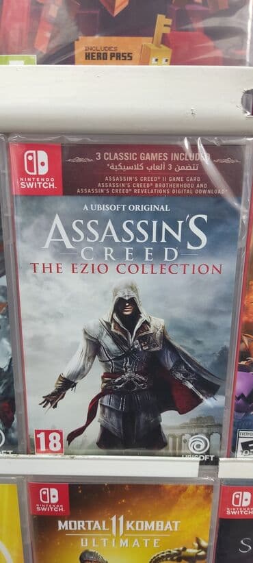 poye sviç: Nintendo switch üçün assasins creed the ezio collection oyun diski — 1