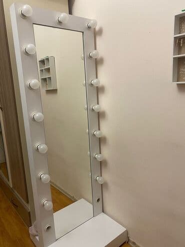 ev əşyaları ikinci el: Işıqlı güzgü satilir uzunluğu 180sm eni 60 sm ünvanın Binəqədi Rayon — 12