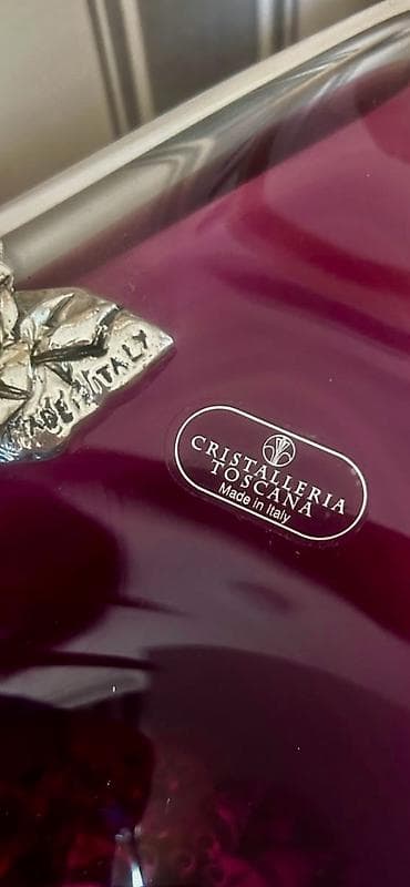 original cobalt: Çexiya istehsalı, əl işi incə porselen pay qabı. - Brend/nişan: Czech — 2