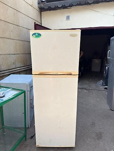 fre free: İşlənmiş 2 qapılı Daewoo Soyuducu Satılır, rəng - Ağ, Təkərli — 2