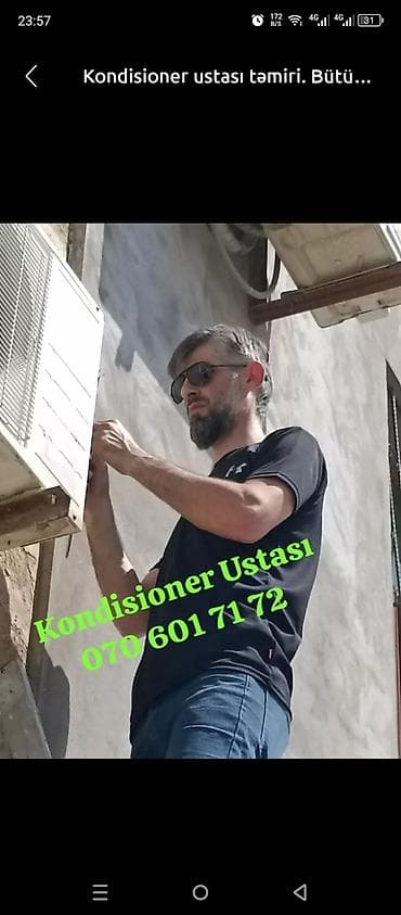 Kondisioner ustası təmir quraşdırma yuyulması qaz vurulması boruların lalafo.az -da Kondisioner ustası təmir quraşdırma yuyulması qaz vurulması boruların