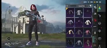 pubg mobil hesabı: PUBG Mobile üçün oyun hesabı. Hesabda müxtəlif geyim dəstləri, baş — 5